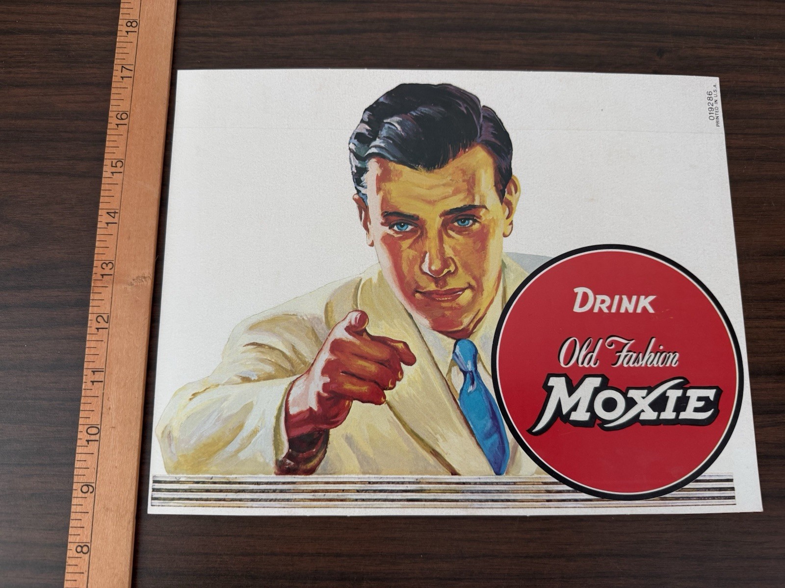 Vintage MOXIE Soda Advertising Store Display Sign Vintage MOXIE Soda Advertising Store Display Sign