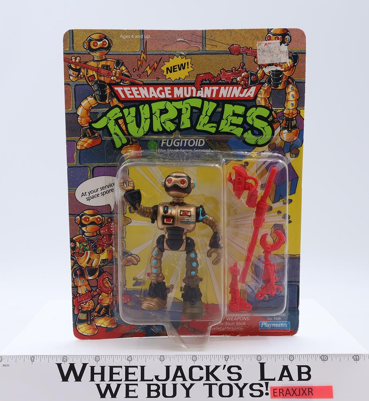 Fugitoid Teenage Mutant Ninja Turtles TMNT 1990 Playmates Figure NEW SEALED