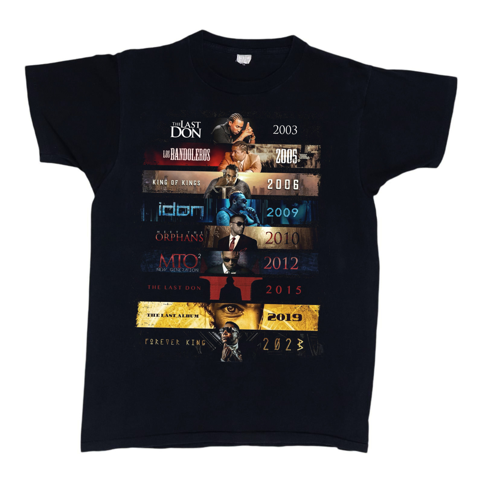 Rare Don Omar Rapper Hip Hop On Tour Black to 5XL T-Shirt