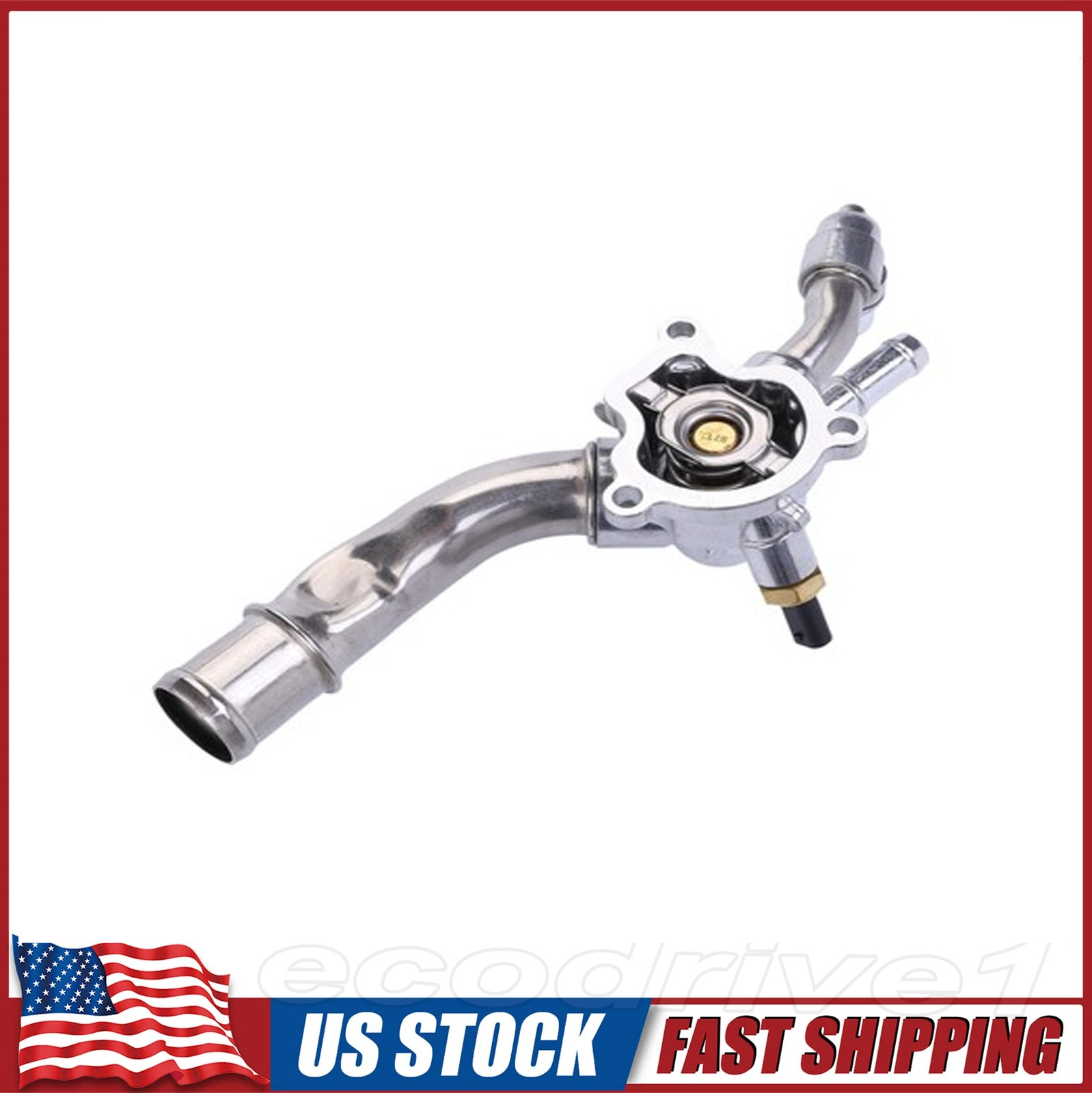 Engine Coolant Thermostat Housing 5048424AD for Jeep Wrangler 2.0L Turbo 2018-24 Engine Coolant Thermostat Housing 5048424AD for Jeep Wrangler 2.0L Turbo 2018-24