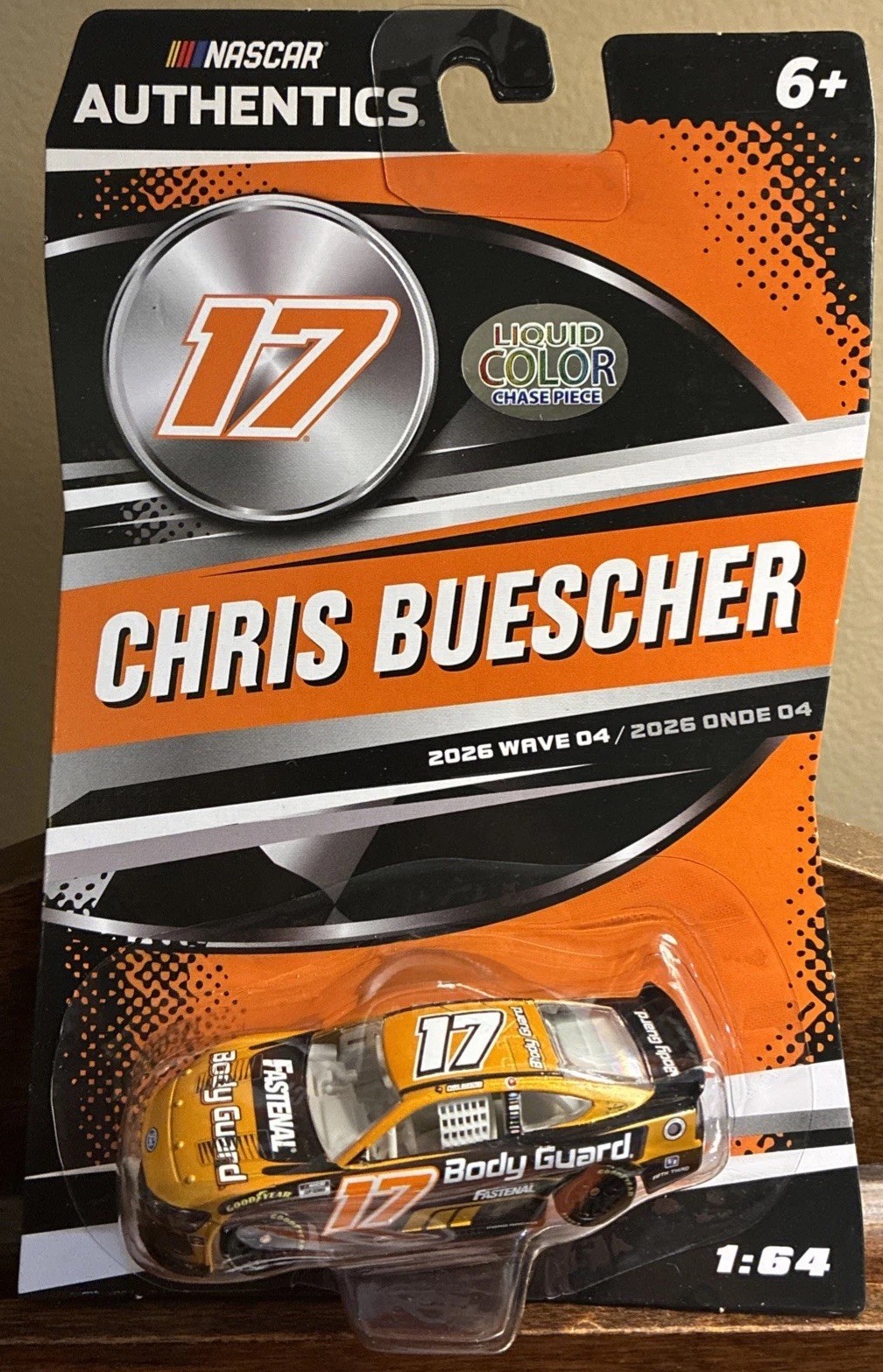 NASCAR Authentics Chris Buescher Liquid Color Chase Piece Ford Stock Car NASCAR Authentics Chris Buescher Liquid Color Chase Piece Ford Stock Car