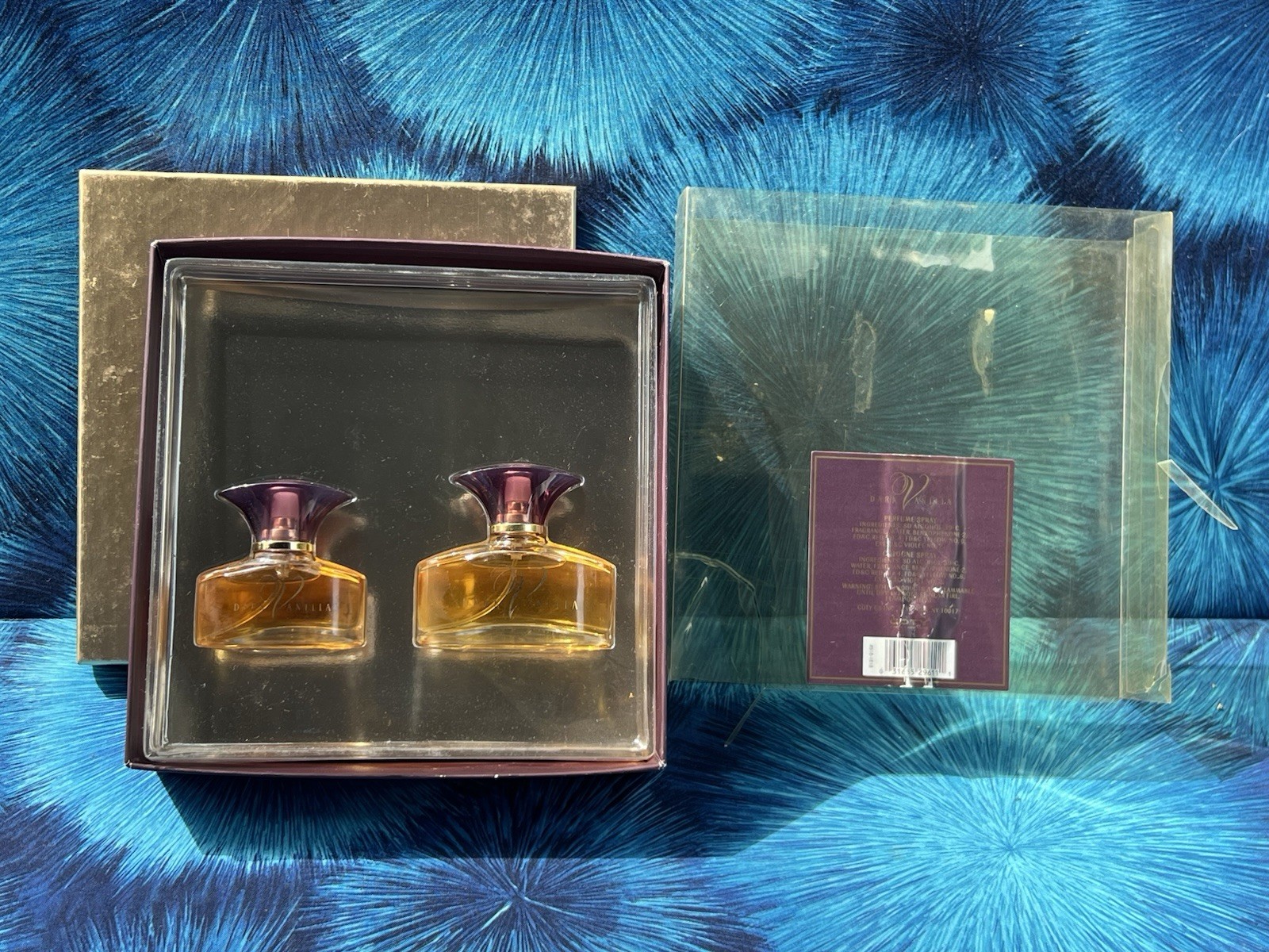 Vintage Dark Vanilla By Coty Gift Set