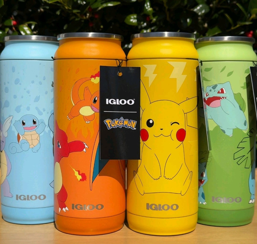 Igloo X Pokemon 16oz Can Set
