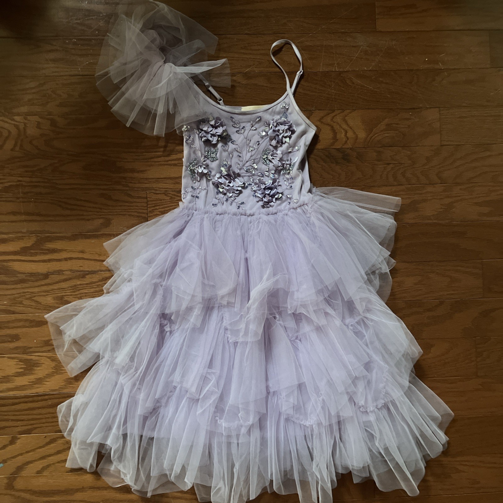 Tutu du Monde Girls 10/11Lilac Pink Iclyn Tulle & Sequin Party Birthday Dress