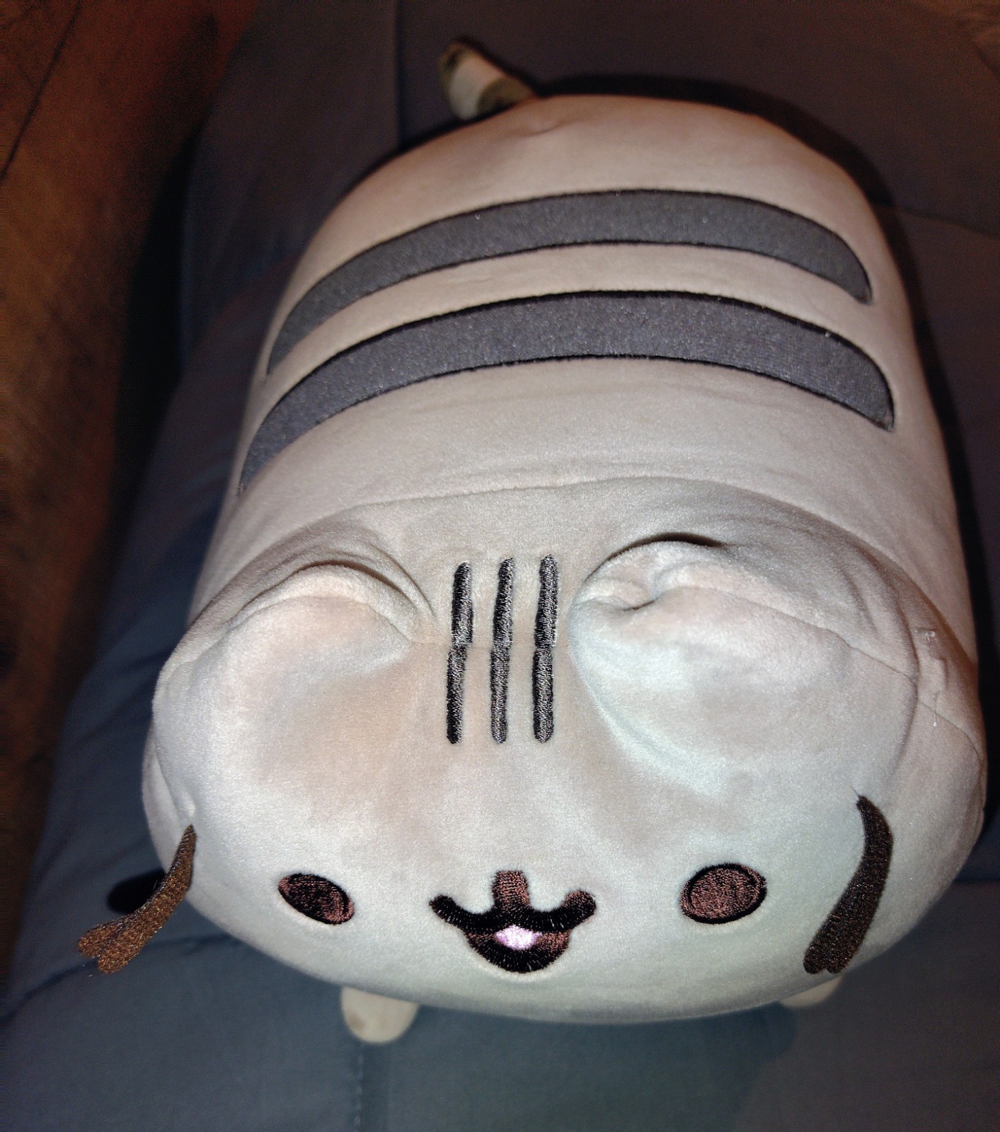 Pusheen Squisheen 2019 GUND Plush Cat 6052145 12” Log Stuffed Animal Cartoon Pusheen Squisheen 2019 GUND Plush Cat 6052145 12” Log Stuffed Animal Cartoon