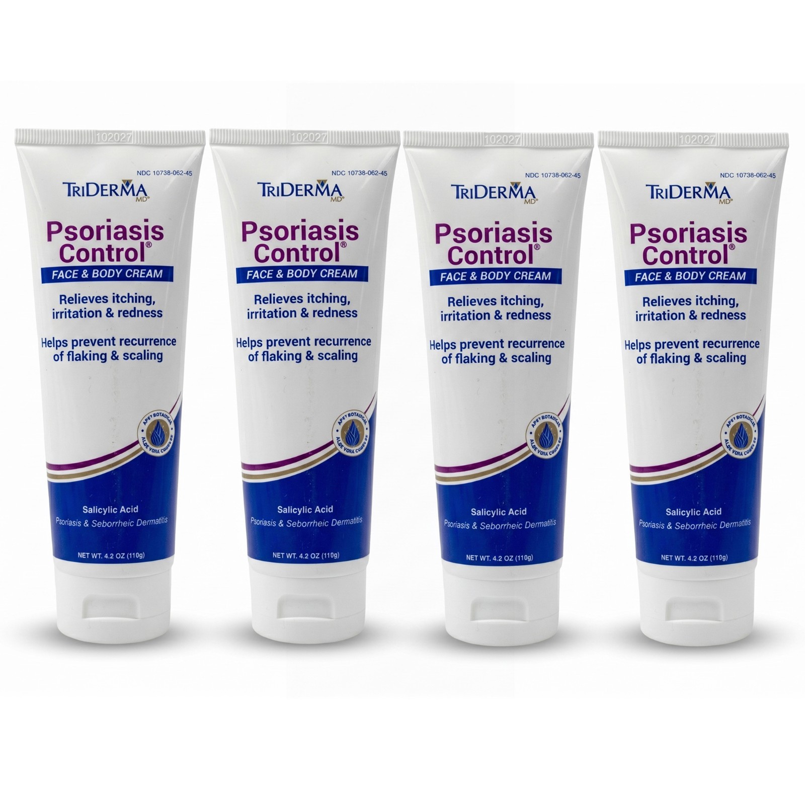 TriDerma Psoriasis Control Cream, Fast Itch & Flake Relief, 4 Pack Bundle TriDerma Psoriasis Control Cream, Fast Itch & Flake Relief, 4 Pack Bundle