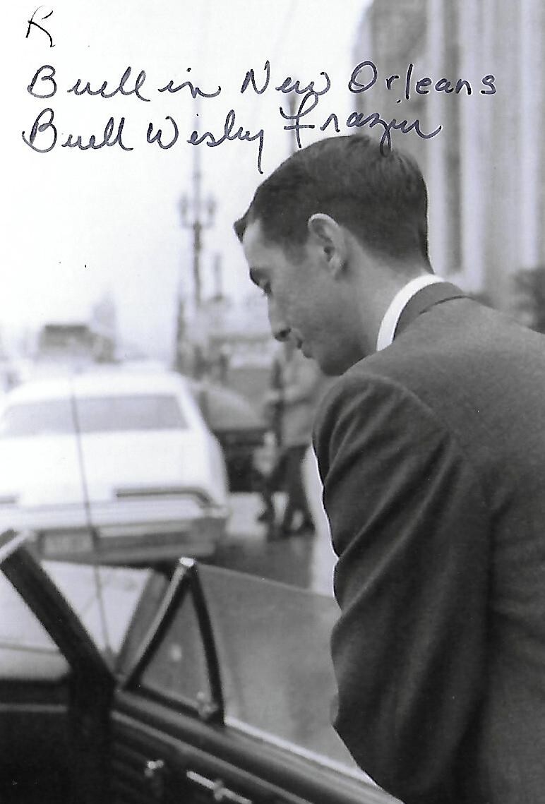 Buell Wesley Frazier autographed 4x6 photo JFK Assassination RARE COA LOOK