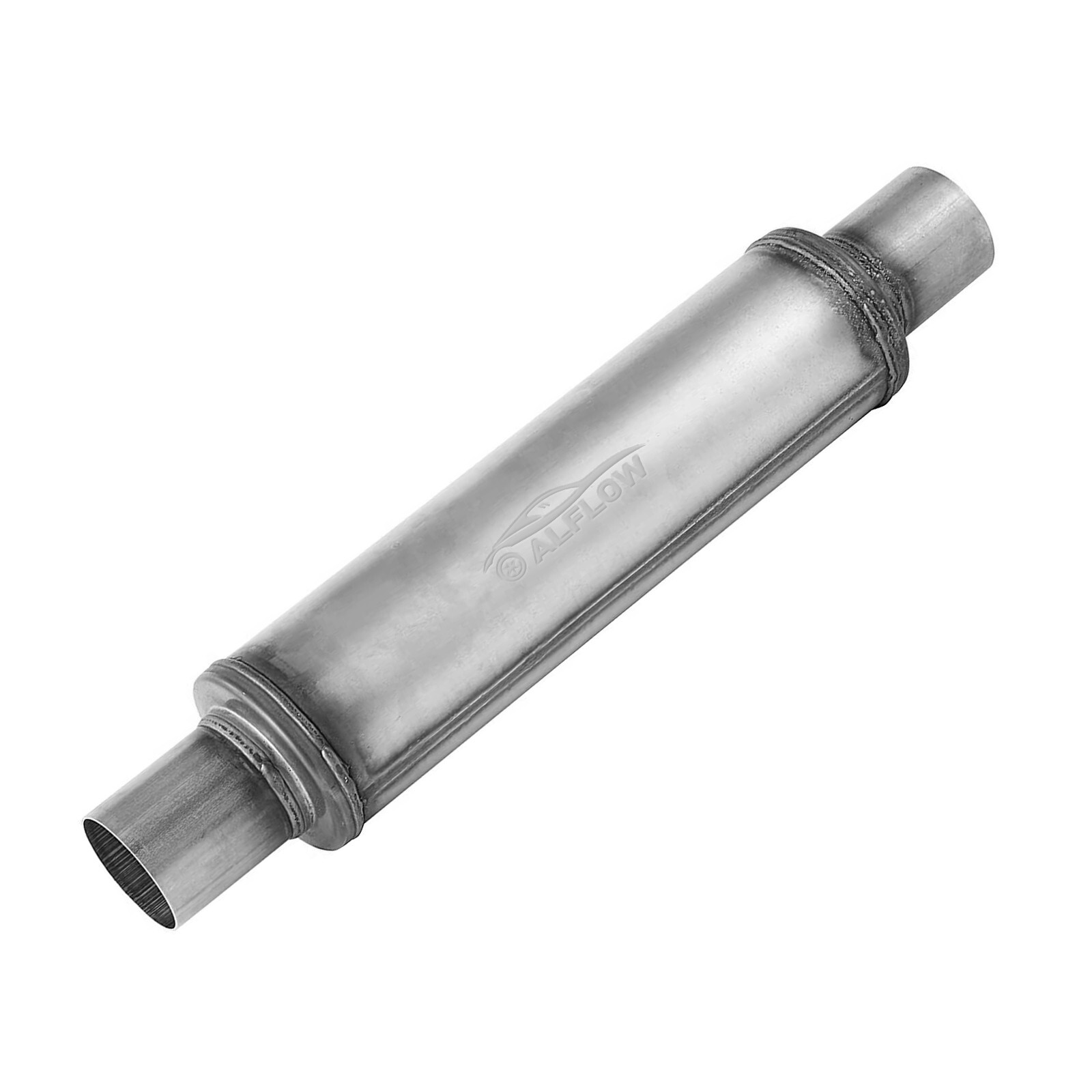 2.5'' Exhaust Muffler,2.5'' inlet/outlet, Universal Resonator Super 10 Muffler