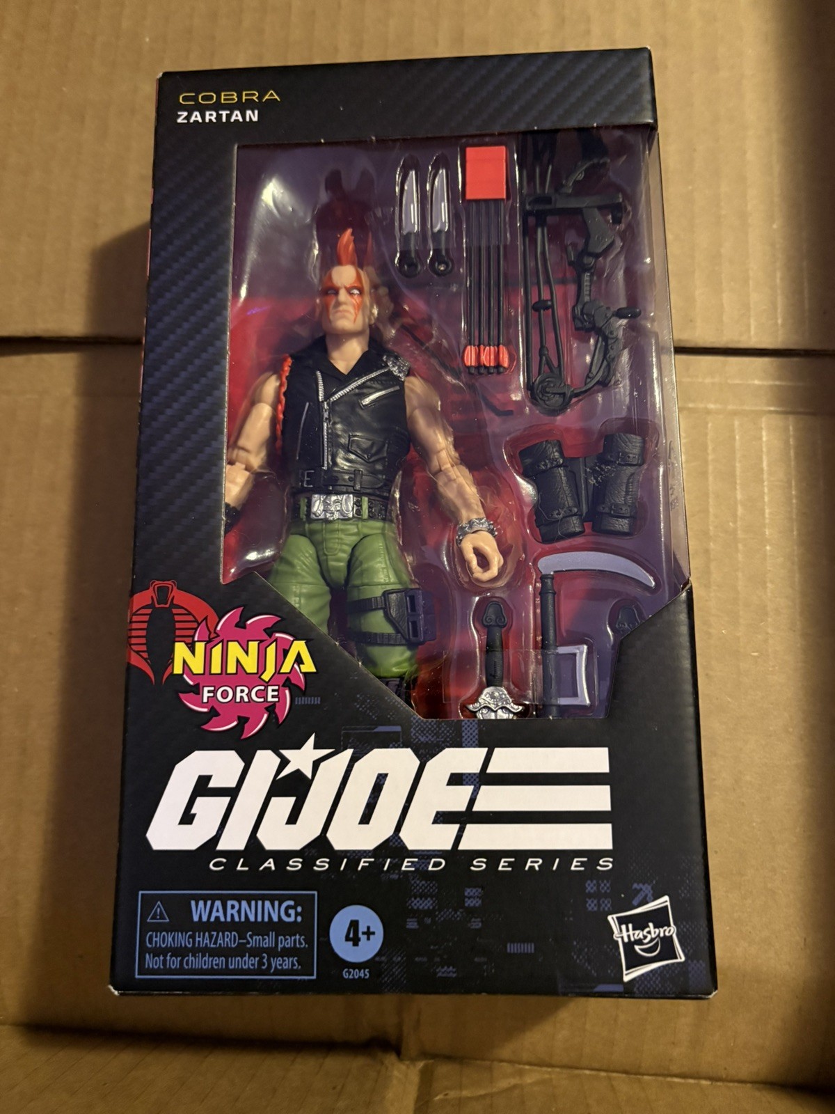 *** GI JOE CLASSIFIED #192 NINJA FORCE ZARTAN BRAND NEW *** G.I. Joe