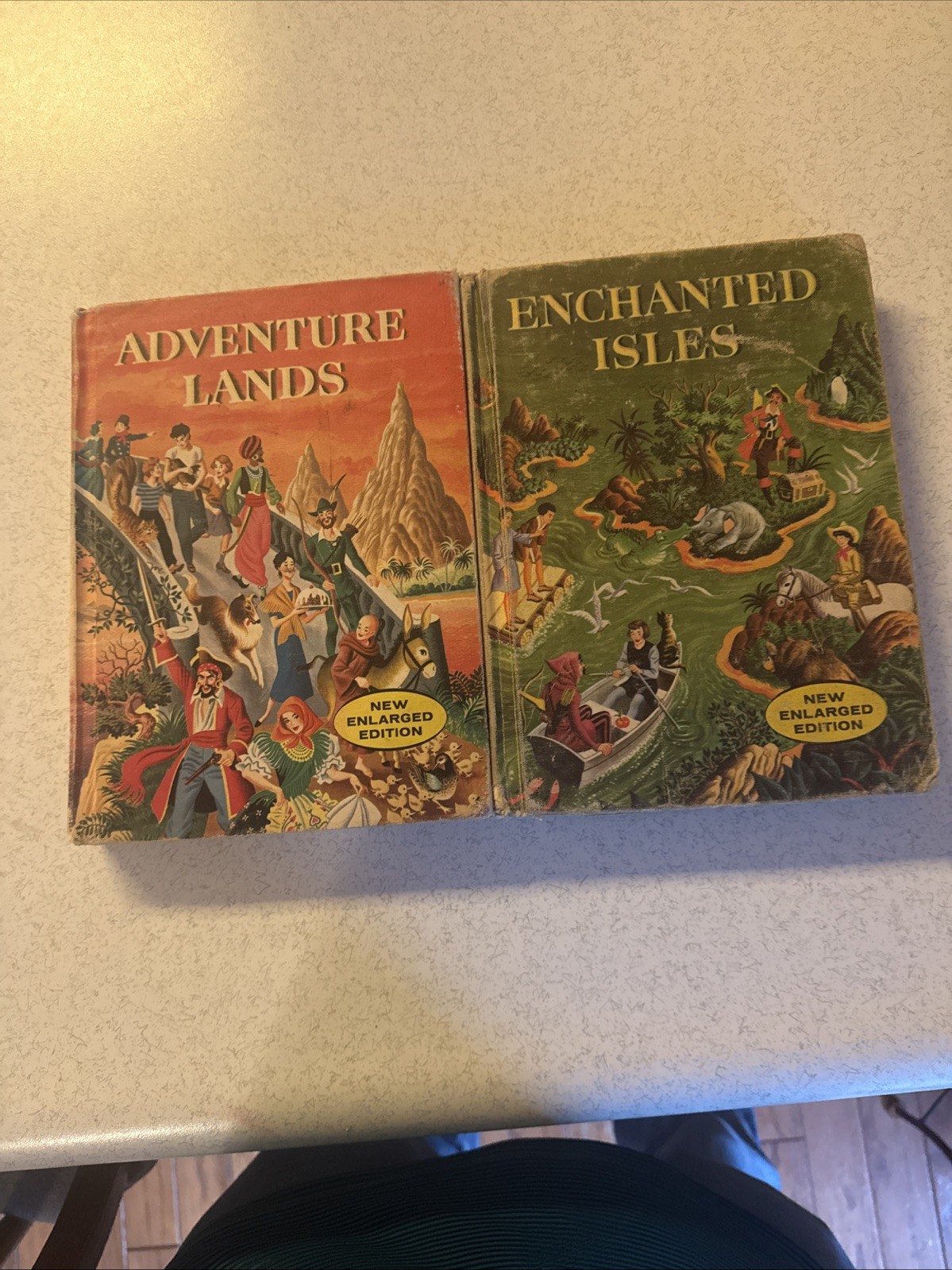 Vintage Enchanted Isles & Adventure Lands New Enlarged Edition 1960 Vintage Enchanted Isles & Adventure Lands New Enlarged Edition 1960