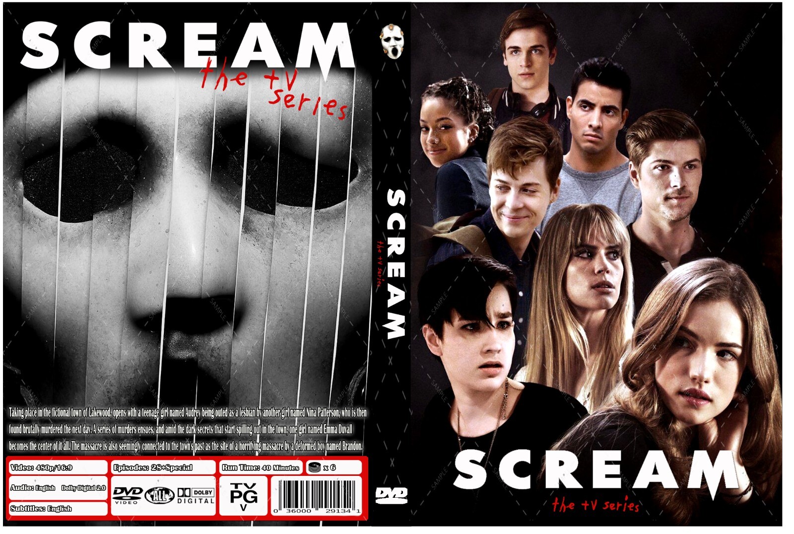 Scream The TV Series Season 1-3 Episodes 1-28+Special English Audio Scream The TV Series Season 1-3 Episodes 1-28+Special English Audio