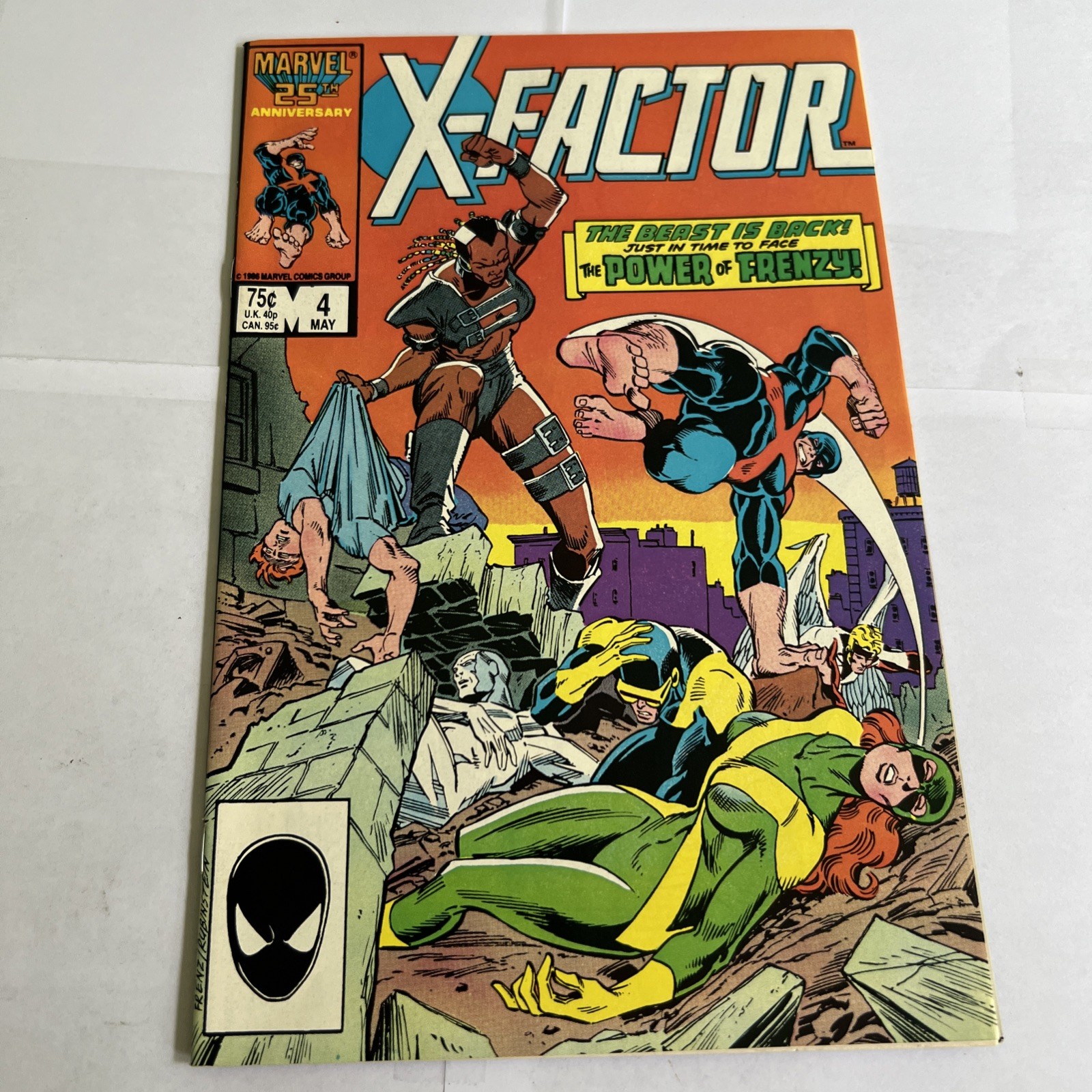 X-Factor #4  MARVEL Comics 1986- NM- 