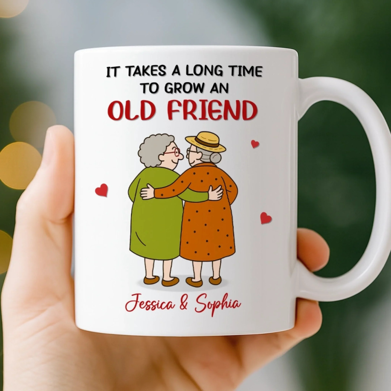 Custom Mug Personalized Best Friend Birthday Gifts For Women Takes A Long Time