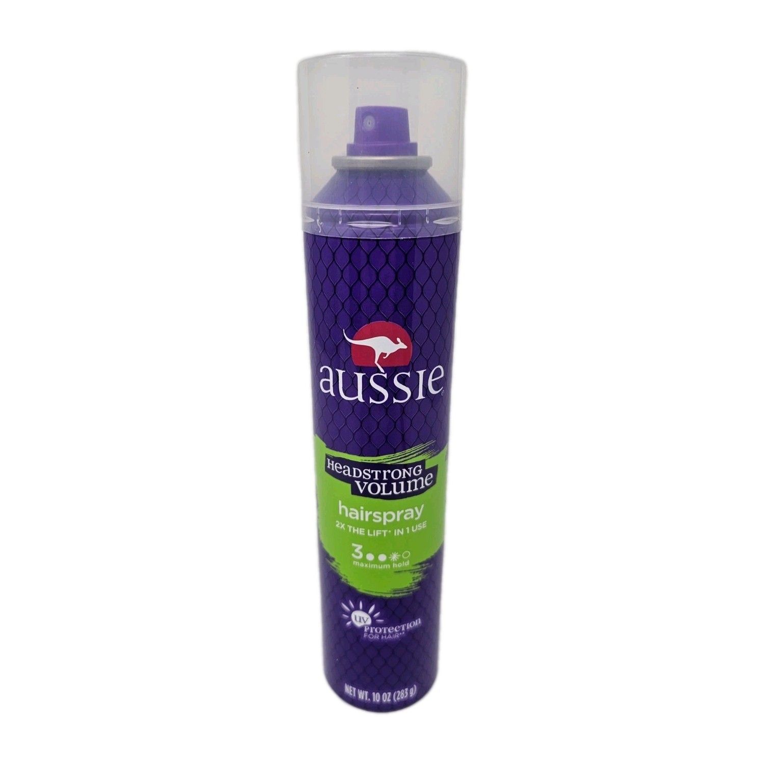 Aussie Head Strong Volume Hair Spray Bamboo & Kakadu Plum 10 oz Maximum Hold