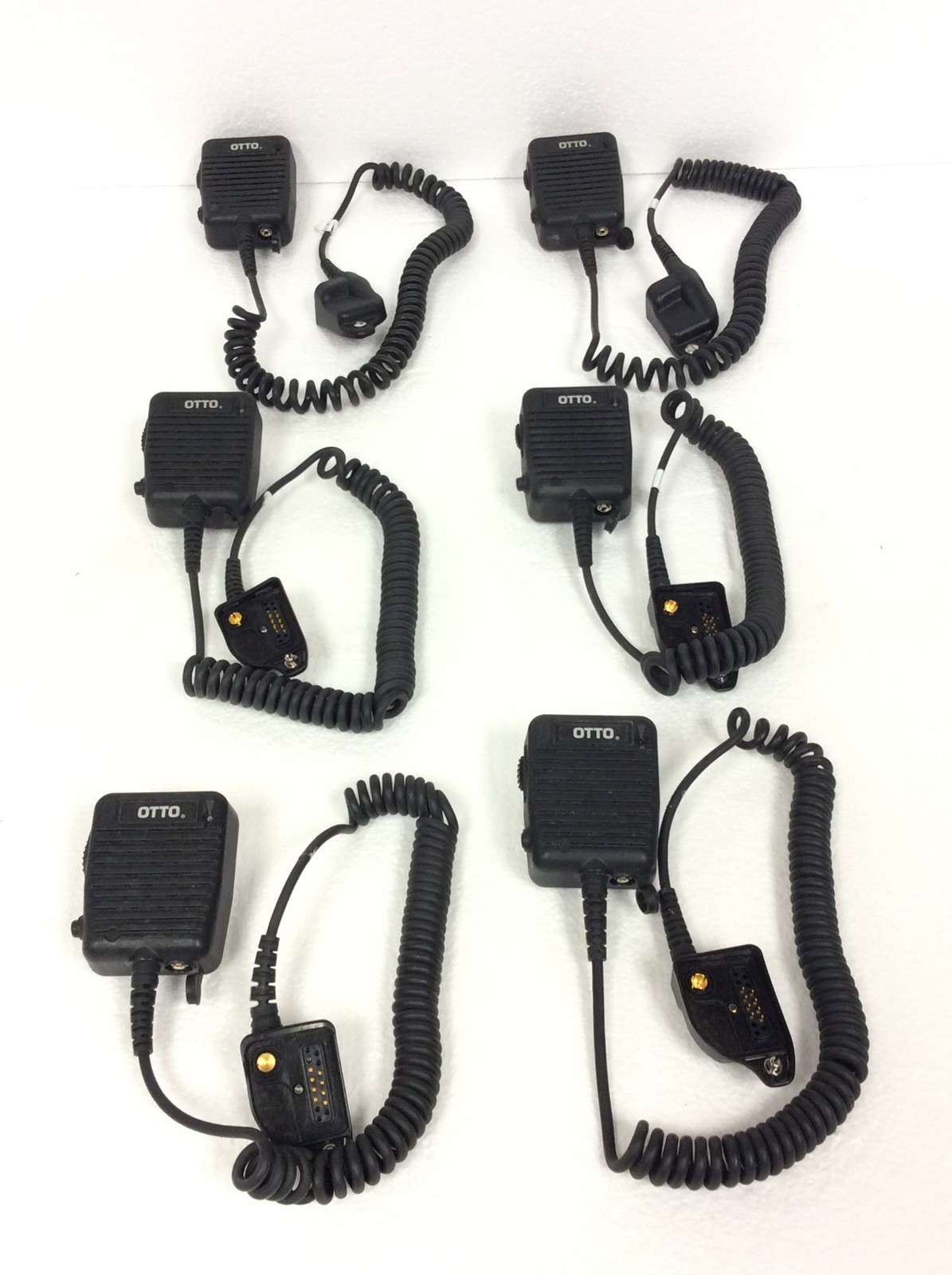 12x Otto V2-S2ER12111 Storm Speaker Microphones 2016 w/Belt Clip, 