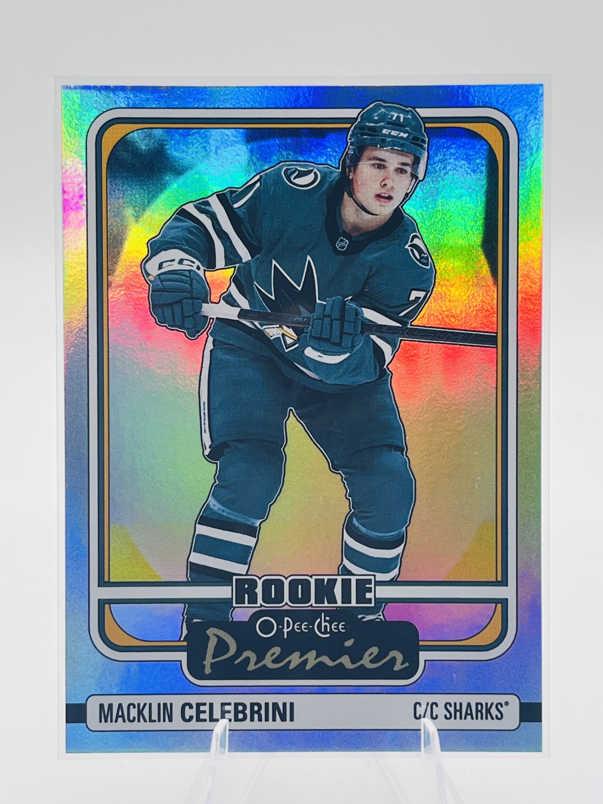 2024-25 O-Pee-Chee #P-96 Macklin Celebrini O-Pee-Chee Premier 2024-25 O-Pee-Chee #P-96 Macklin Celebrini O-Pee-Chee Premier