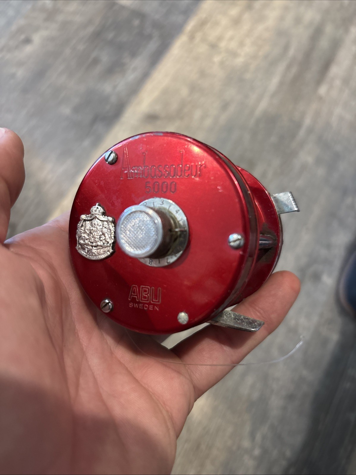 Vintage ABU Garcia Ambassadeur 5000 Red Vintage ABU Garcia Ambassadeur 5000 Red