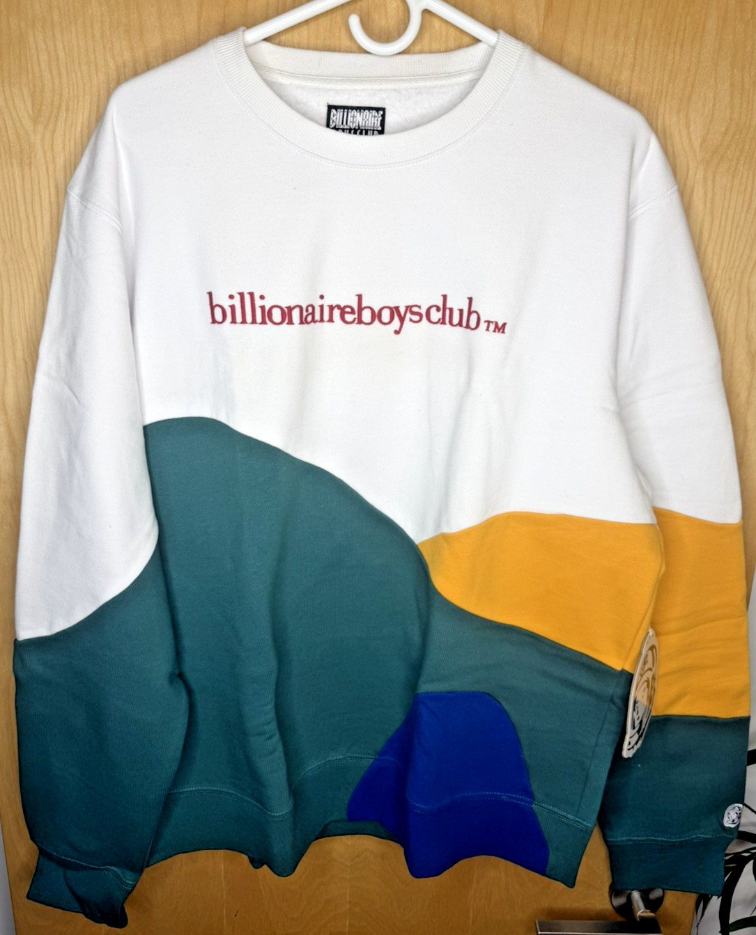 BILLIONAIRE BOYS CLUB long sleeve Multi Color Sweat Suit Men\'s XL BILLIONAIRE BOYS CLUB long sleeve Multi Color Sweat Suit Men\'s XL