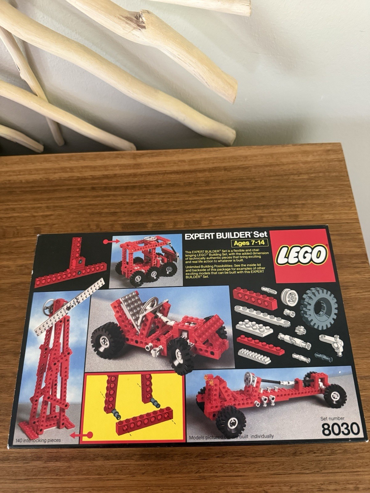 Vintage Collector LEGO Expert Builder Set 8030 Complete Set 140 pcs NWT