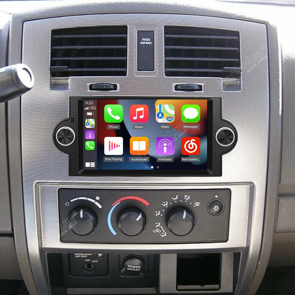 For 2005 2006 2007 Dodge Dakota Android Auto CarPlay Car Stereo Radio GPS Navi