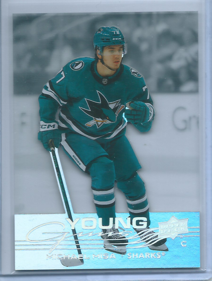 2025-26 Upper Deck Extended Michael Misa Acetate Young Guns RC Rookie SSP