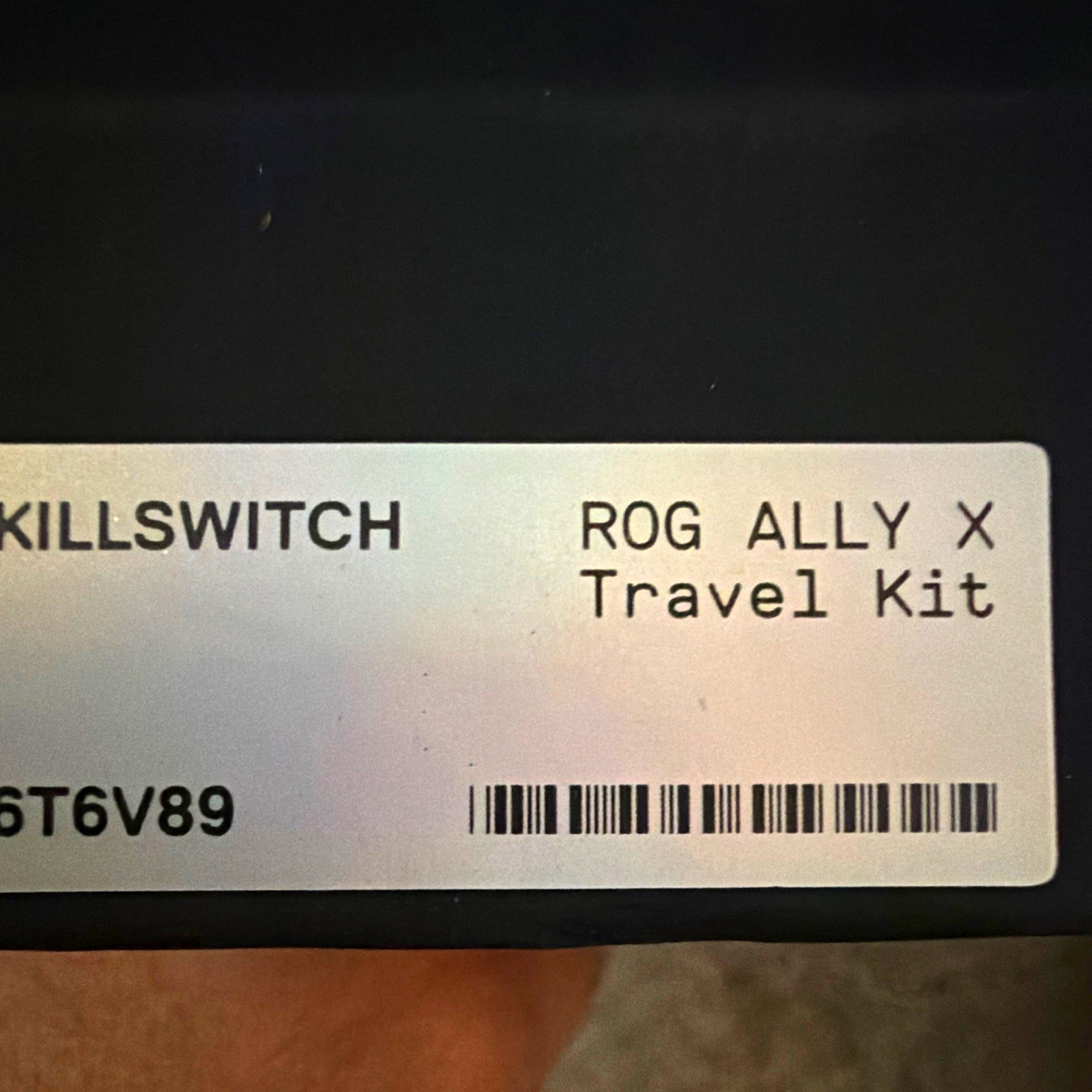 dbrand Killswitch ROG Ally X Travel Kit Case, Black Anti-Scratch