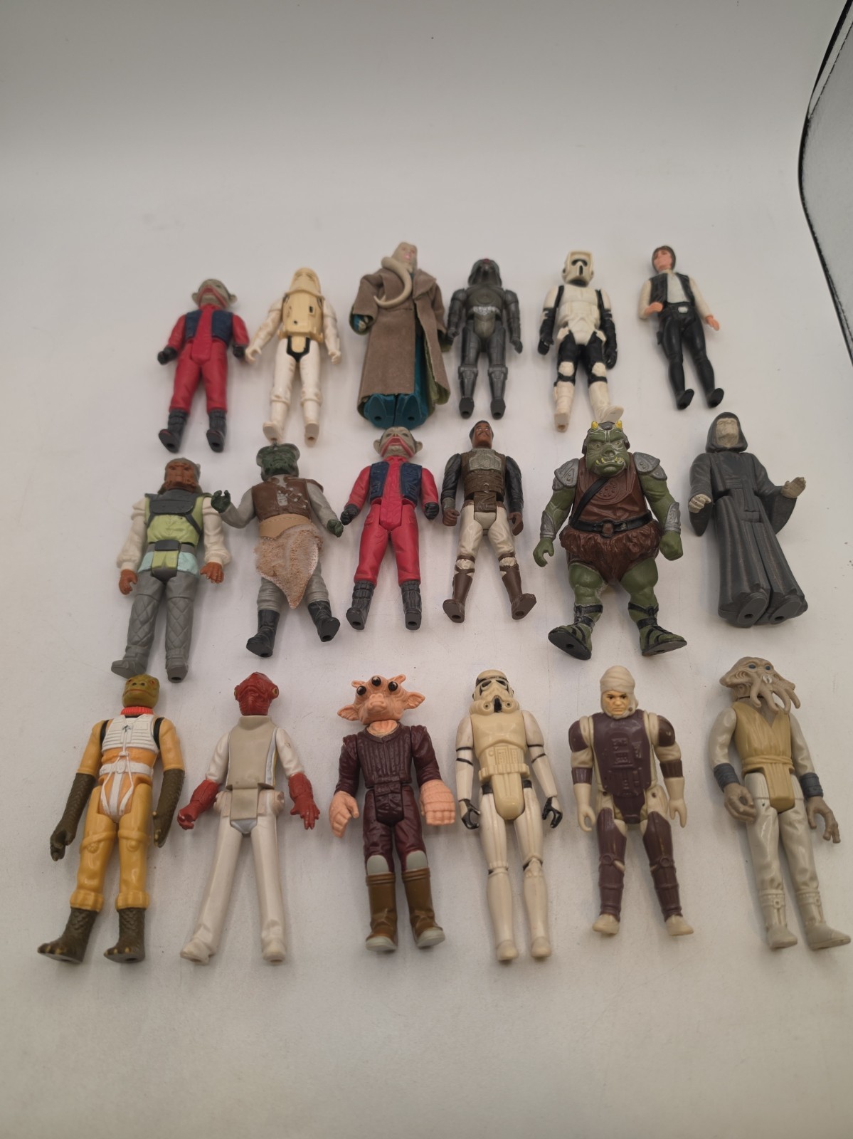 Kenner Star Wars Vintage 1970\'s- 80\'s Figure Lot Of 18 -  