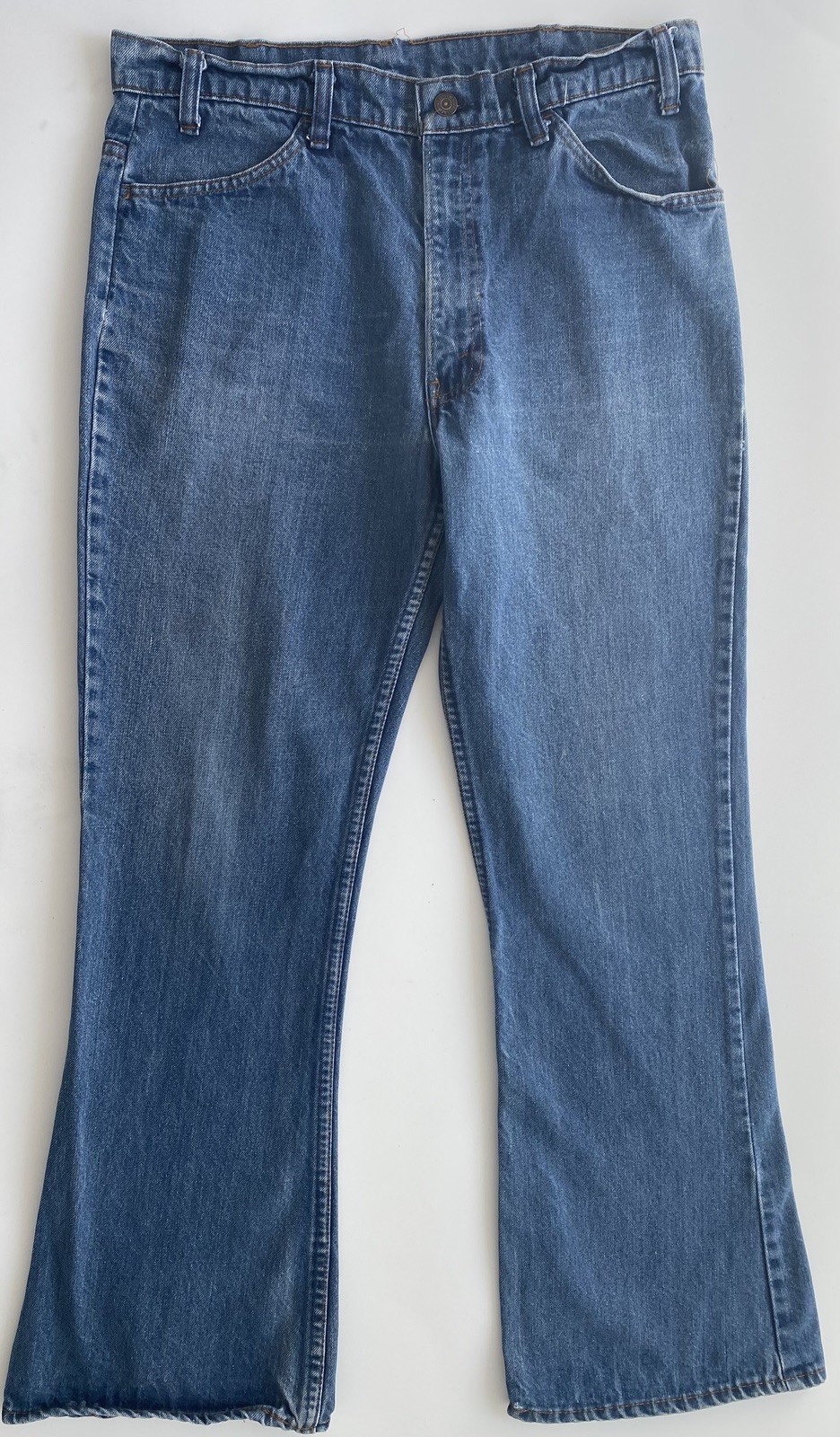 1970’s LEVI\'S 646 USA MADE VINTAGE FLAIR JEANS  SIZE 34-30