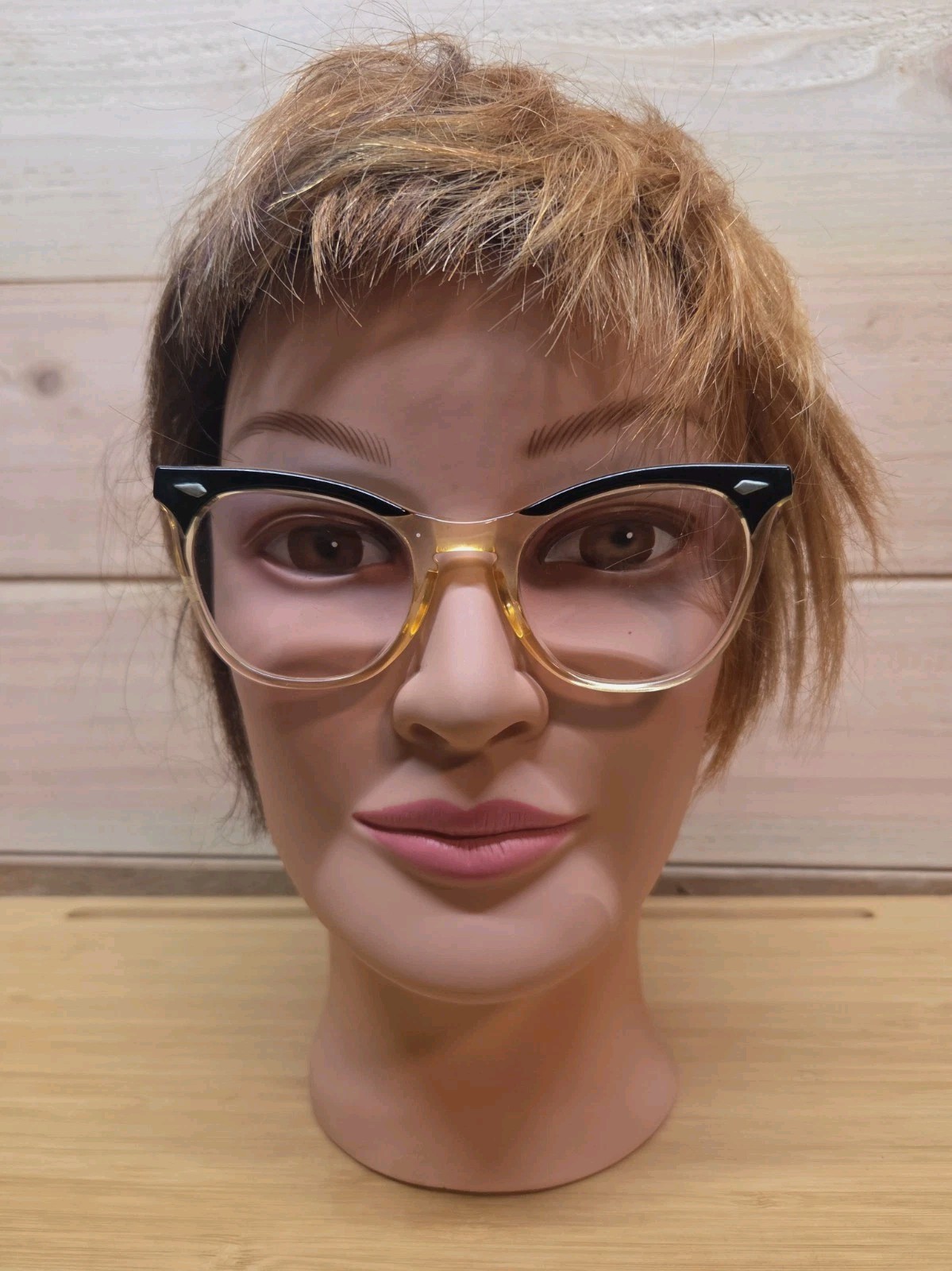 vtg 1950s 1960s eyeglasses AMERICAN OPTICAL Two Tone 44□20 frames 5 1/4 Rare vtg 1950s 1960s eyeglasses AMERICAN OPTICAL Two Tone 44□20 frames 5 1/4 Rare