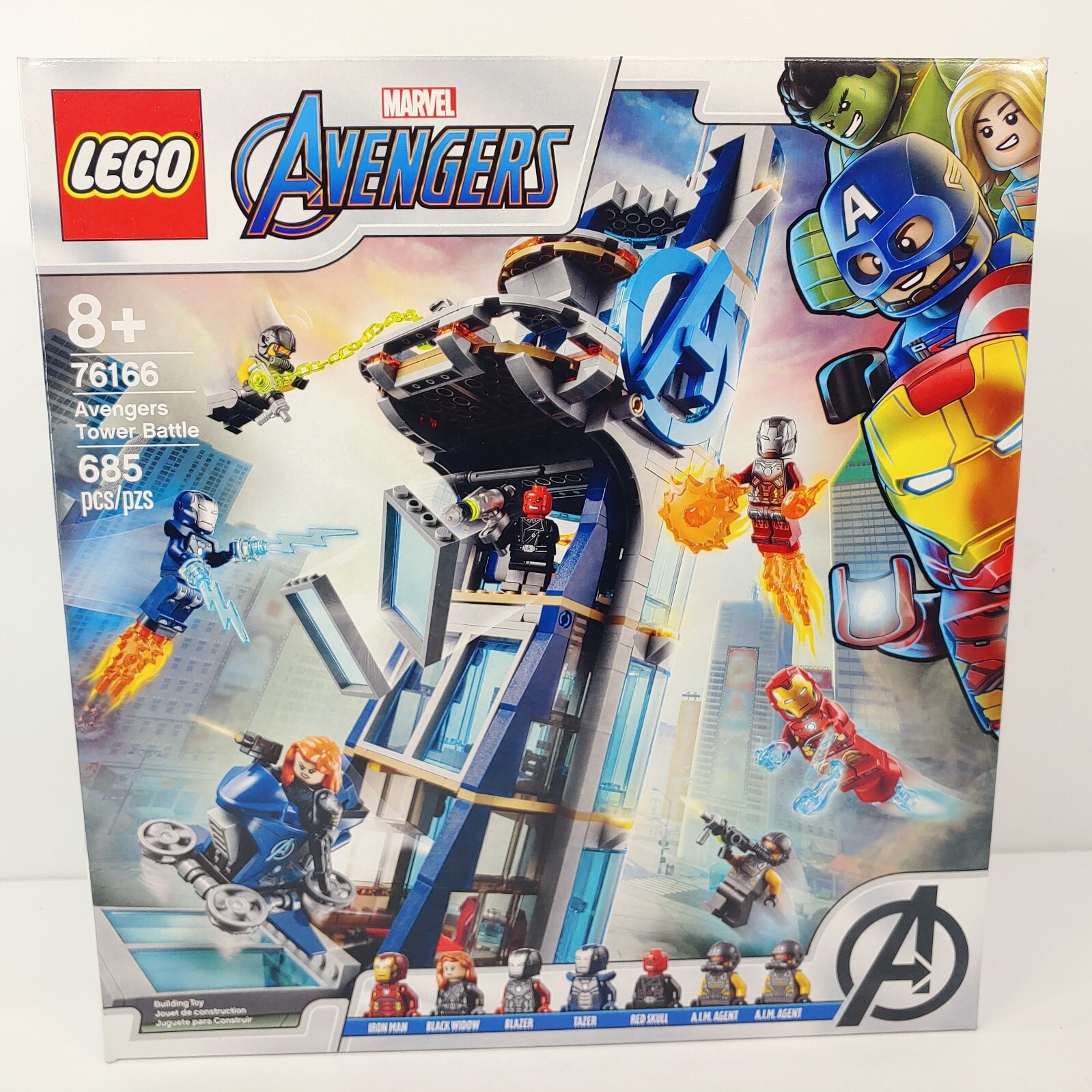 Lego 76166 Marvel Avengers Tower Battle 2020 New Sealed Blazer Tazer Red Skull