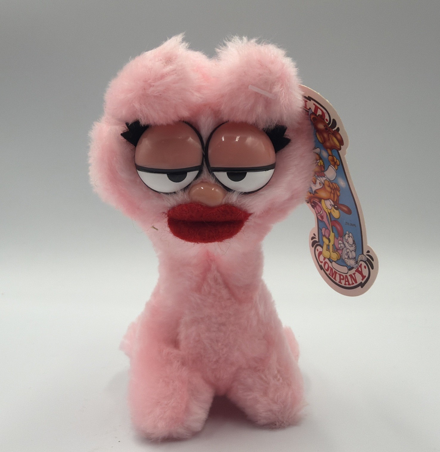 Vintage Dakin 1984 Garfield Arlene Mini Plush 31-0454 Original Hang Tag Korea