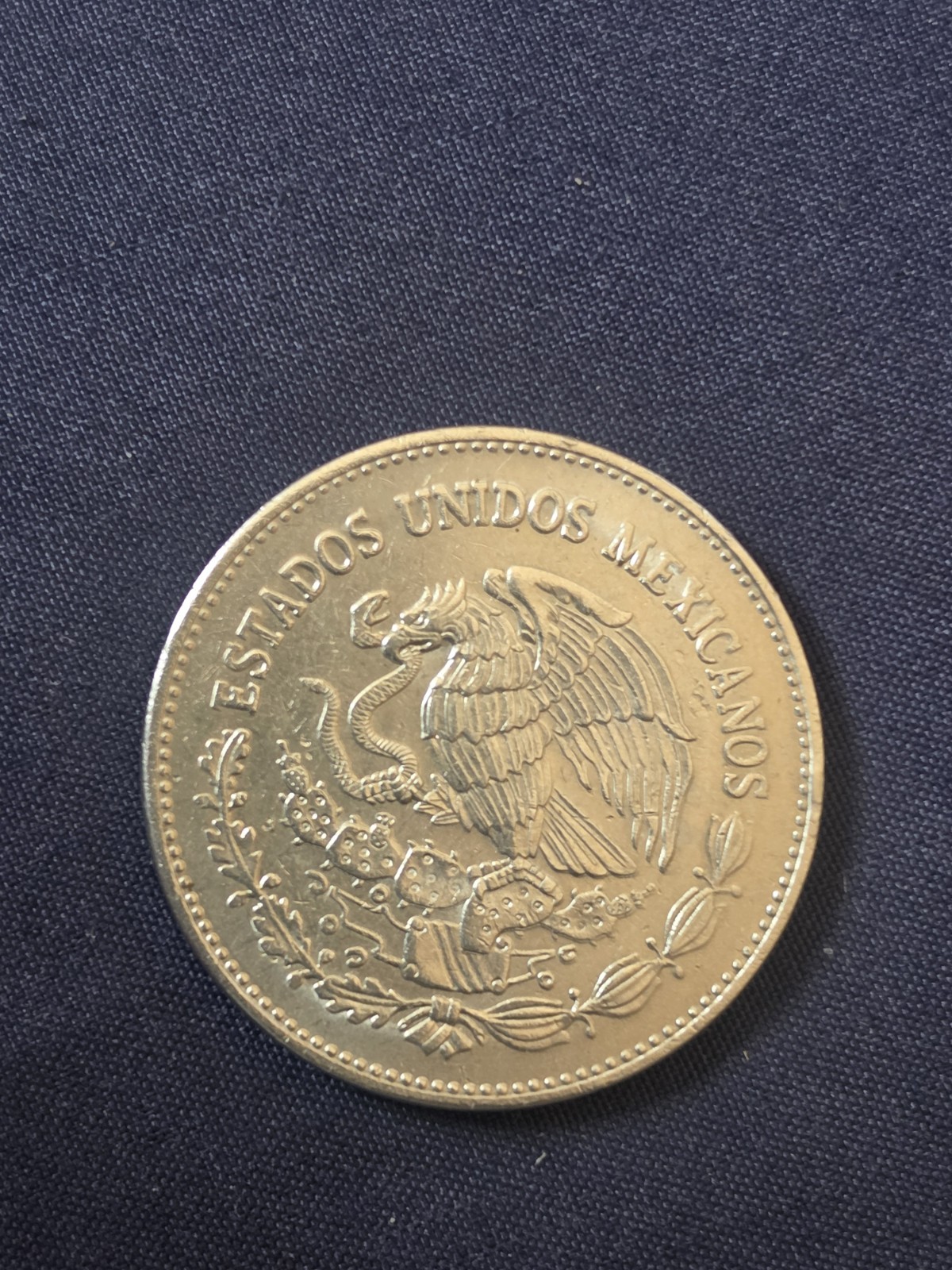 Mexico 50 Pesos Coin 1982 Circulated Uncertified Estados Unidos Mexicanos Mexico 50 Pesos Coin 1982 Circulated Uncertified Estados Unidos Mexicanos
