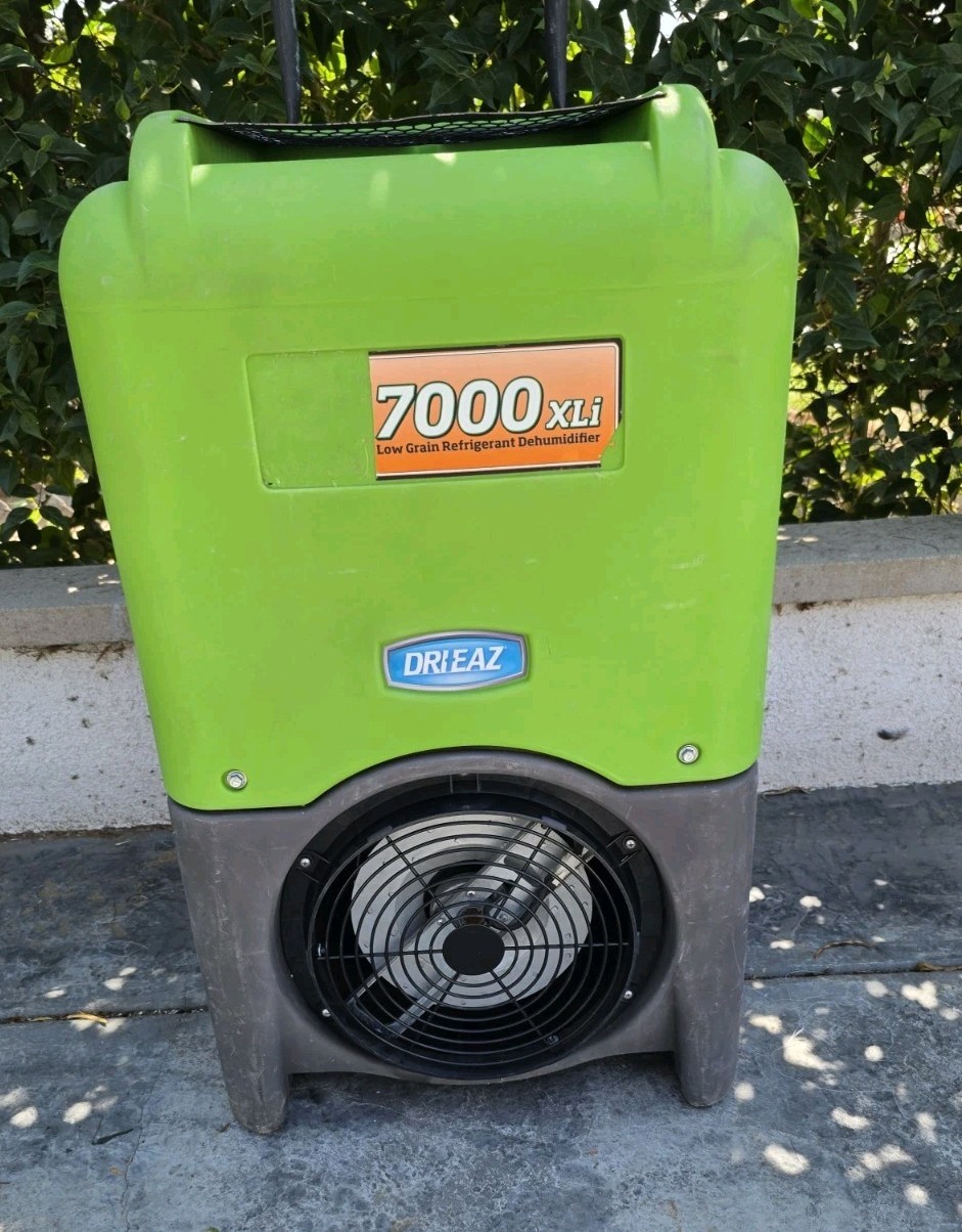 Dri-Eaz LGR 7000xli Low Grain Refrigerant Dehumidifier F412-sp 115V 60HZ 8.3amps