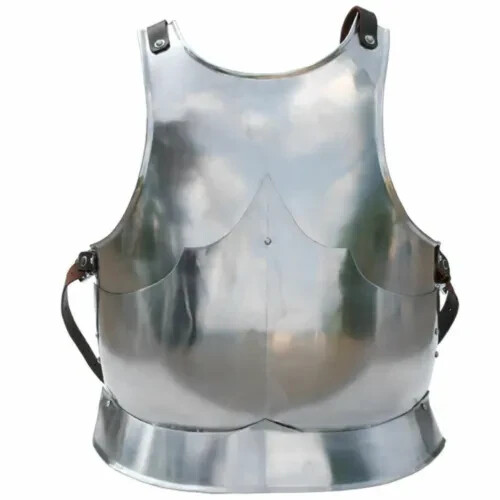 Medieval Knights Renaissance Cuirass Armor Large Steel Body Armor Medieval Knights Renaissance Cuirass Armor Large Steel Body Armor