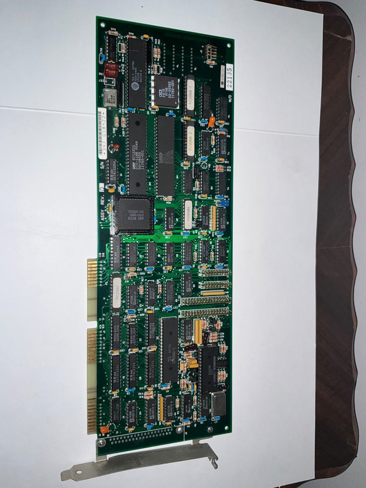 Vintage ISA MFM Hard Disk & Floppy Controller XT Full Length Card Vintage ISA MFM Hard Disk & Floppy Controller XT Full Length Card