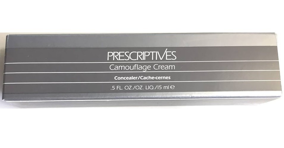 Prescriptives Camouflage Cream Concealer Tube .5 oz / 15 ml Full Size RARE NIB