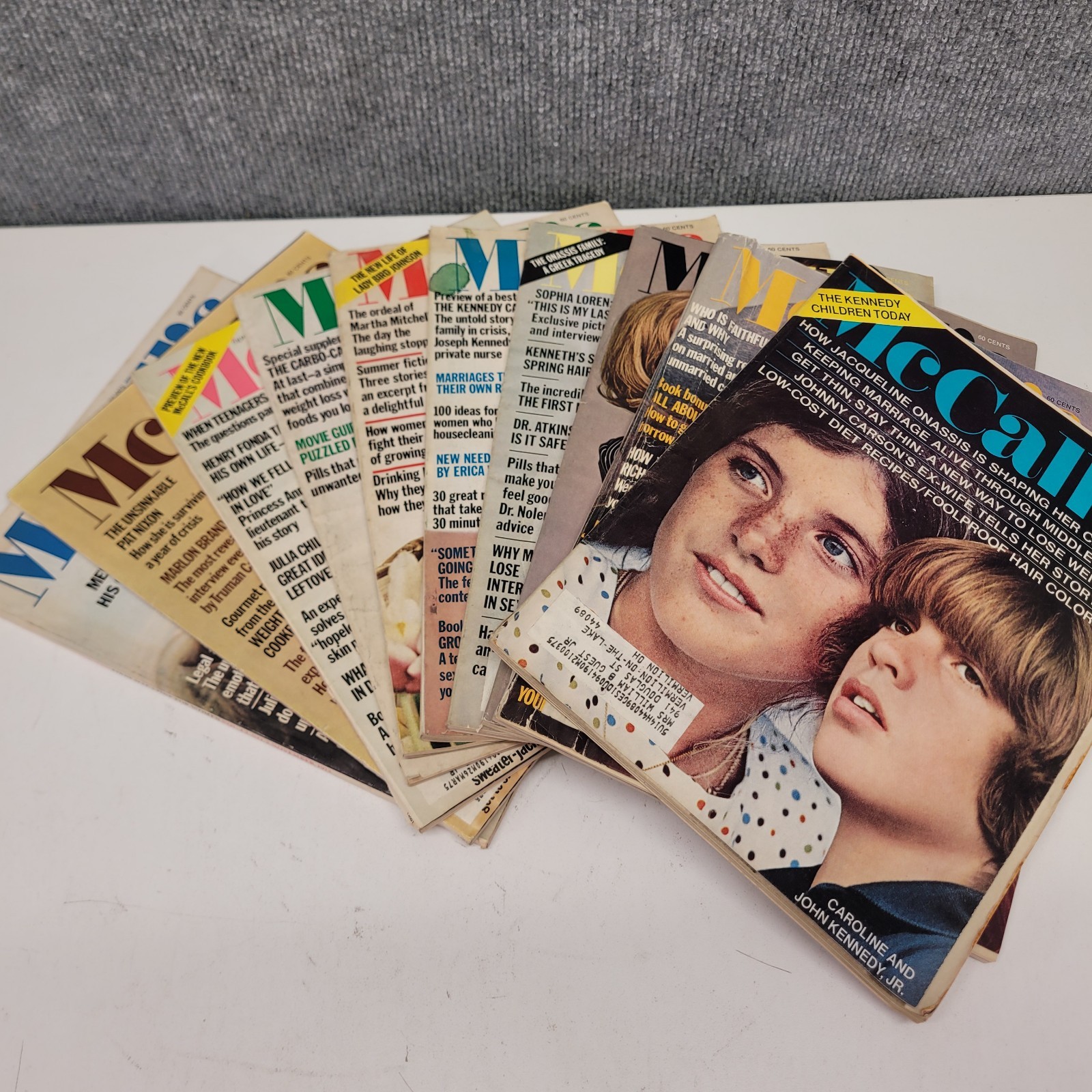 McCall's Magazine: Vintage 1973 Fashion & Lifestyle Issues Lot Of 10 McCall's Magazine: Vintage 1973 Fashion & Lifestyle Issues Lot Of 10