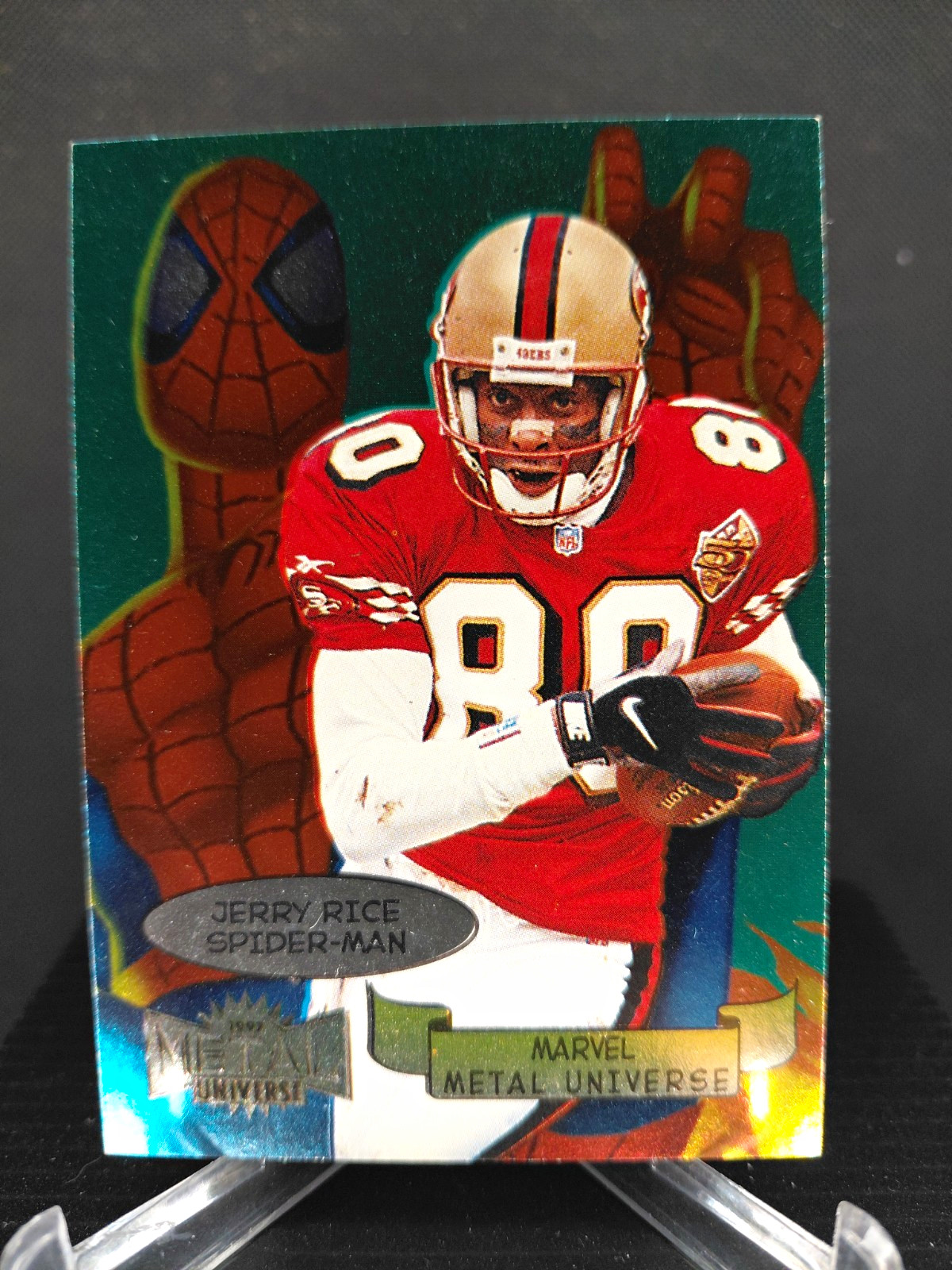 1997 Marvel Metal Universe 10 Card Lot JERRY RICE READ DESCRIPTION