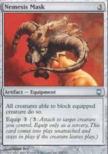 1x Nemesis Mask Moderate Play MTG Magic - Kid Icarus -