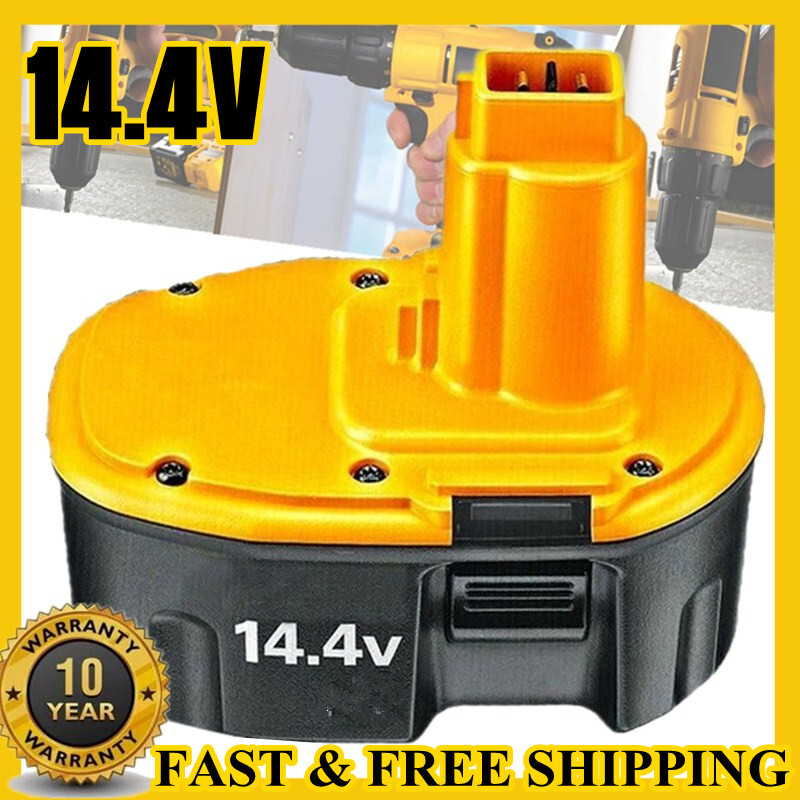 1~4Pack For DeWalt 14.4V Battery DC9091 DW9091 DW9094 DE9091 3600mAh Cordless
