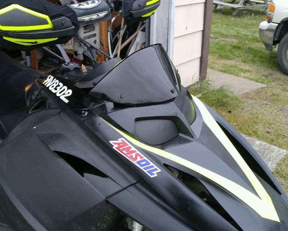 Low Gloss Black Windshield Fits Ski-Doo Rev ~ 213 Parts Low Gloss Black Windshield Fits Ski-Doo Rev ~ 213 Parts