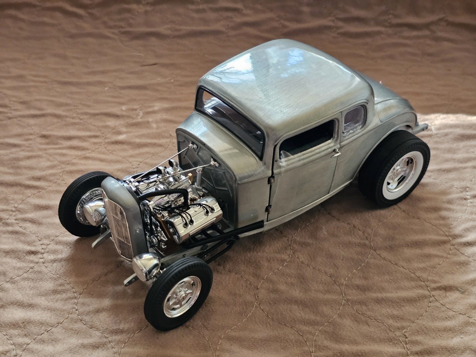 ACME GMP 1932 Ford 5 Window HAMMERED STEEL 1:18 Diecast VERY RARE No. 145 Of 774
