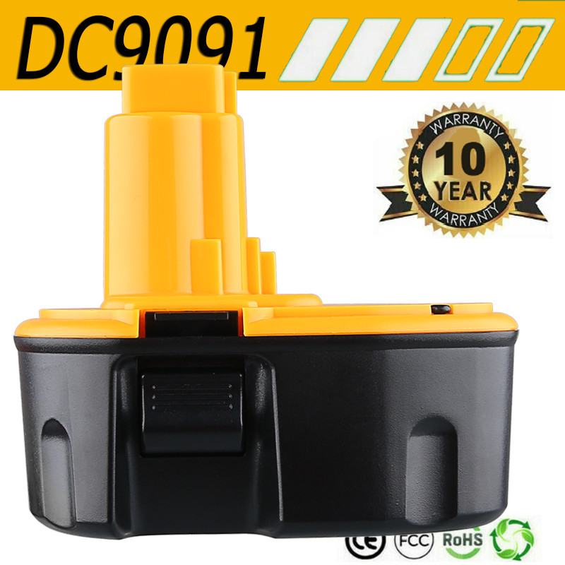 1/ 4Pack 14.4V For DEWALT DC9091 14.4VOLT Battery DW9091 DW9094 DE9091 DE9092