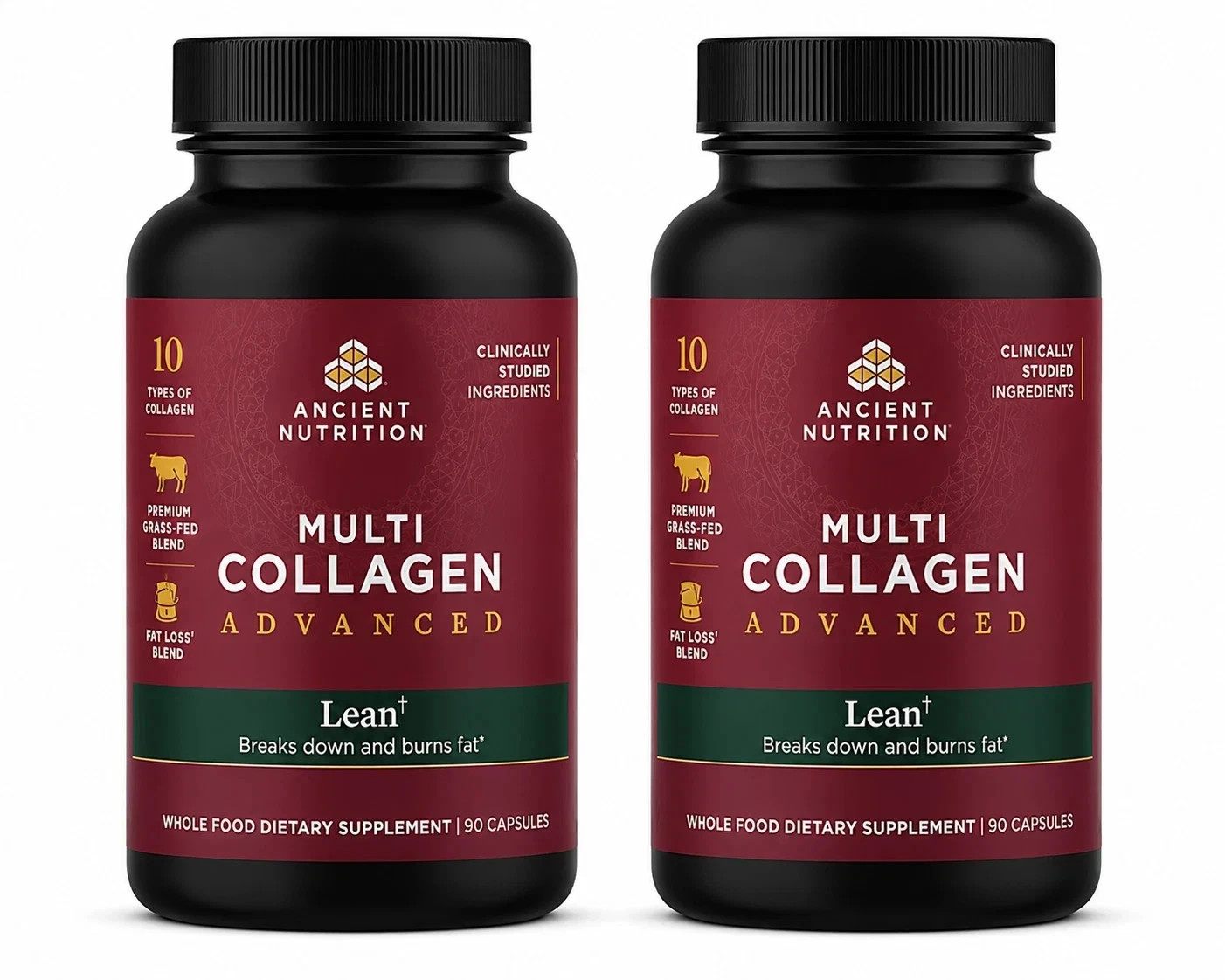 Ancient Nutrition Multi Collagen Advanced LEAN Breaks Down & Burns Fat Pack of 1
