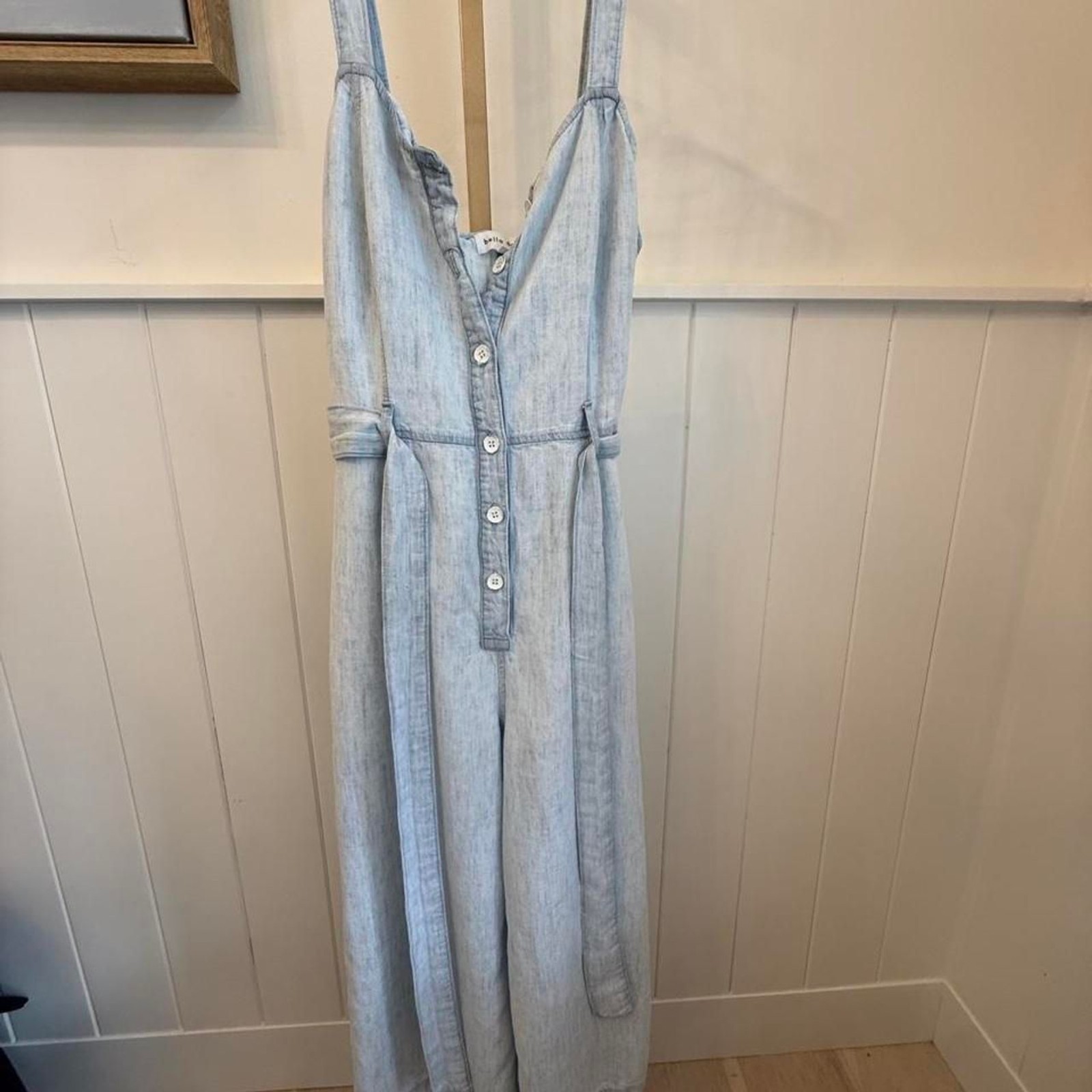Bella-dahl Women\'s Blue and Grey Jumpsuit