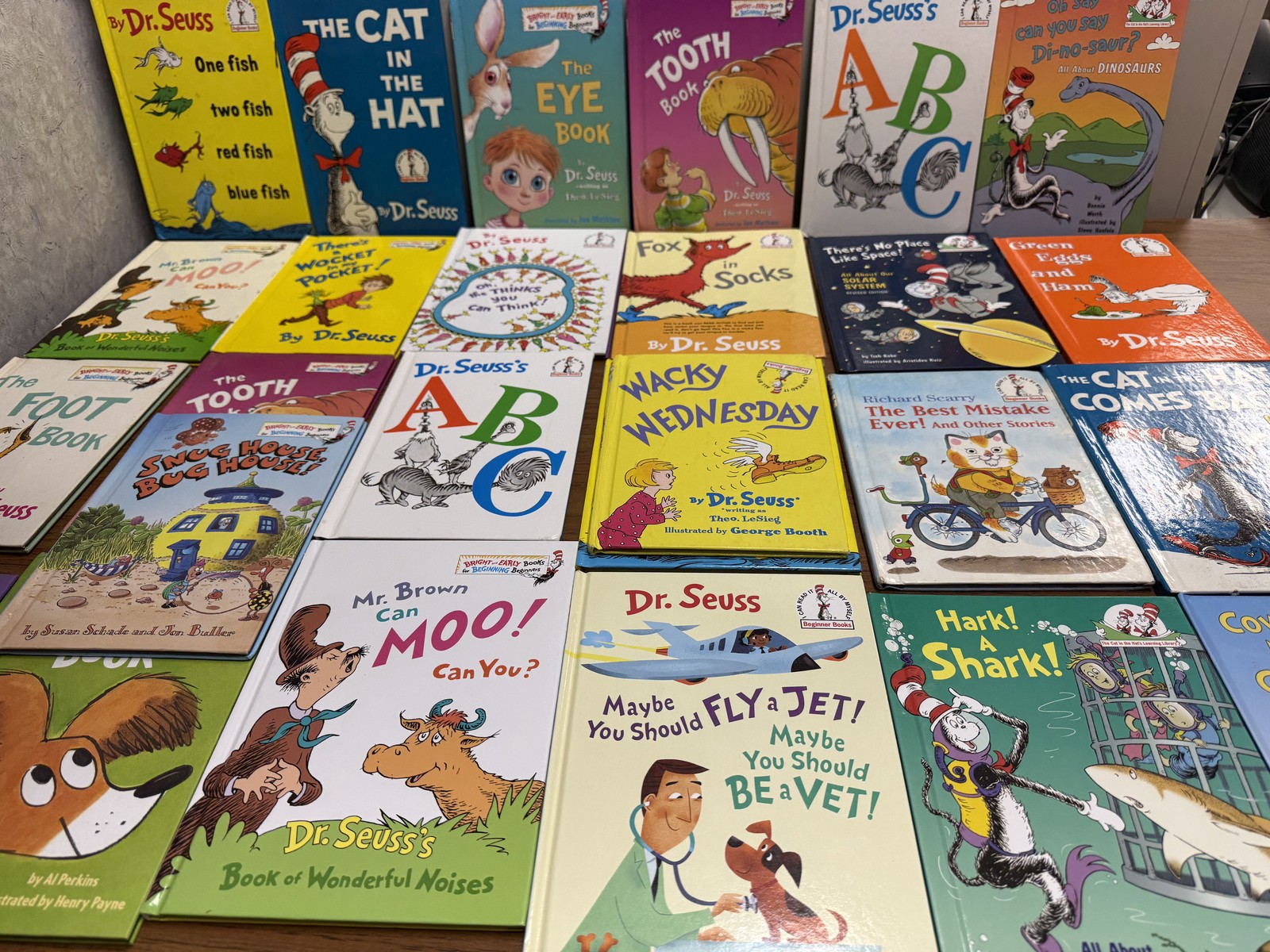 Dr. Seuss Beginner Books Lot of 10 RANDOM Mix Hardcover Bright & Early Readers Dr. Seuss Beginner Books Lot of 10 RANDOM Mix Hardcover Bright & Early Readers