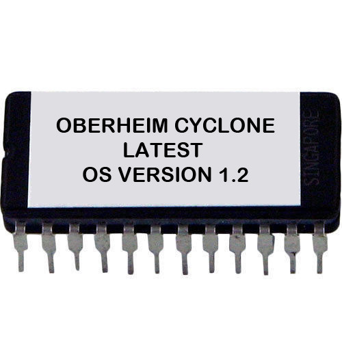 Oberheim Cyclone V. 1.2 firmware update upgrade eprom [latest OS] 