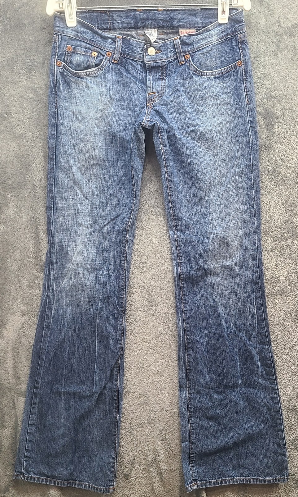 Vtg Lucky Brand Lil Apache Jeans Womens 6 28 Blue Bootcut Made USA