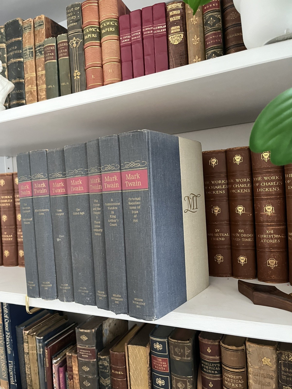 Vintage THE COMPLETE NOVELS OF MARK TWAIN 7 Vol Set Nelson Doubleday 1969 Vintage THE COMPLETE NOVELS OF MARK TWAIN 7 Vol Set Nelson Doubleday 1969