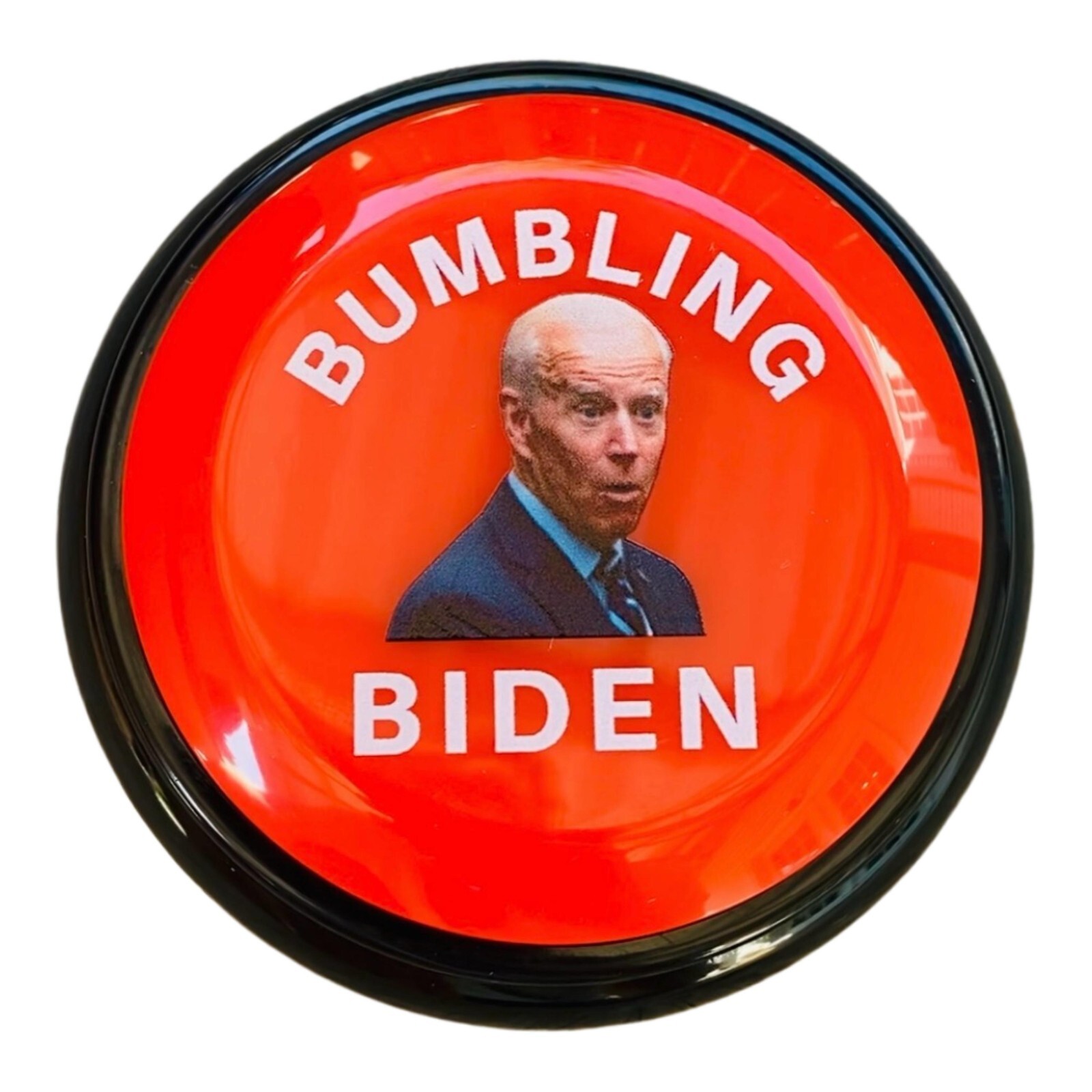 Bumbling Biden Talking Button 7 Biden Nonsense Quotes Funny Sleepy Joe Gag Gift